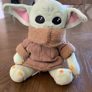 Disney Mint Green and Brown Plush Star Wars Grogu Doll